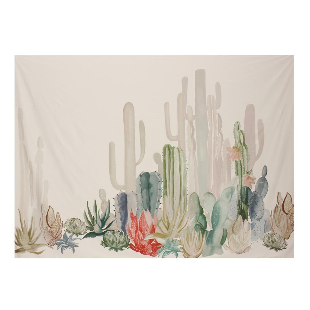 Boho Cacti Tapestry 2