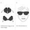 collapsible mirror lens sunglasses 5