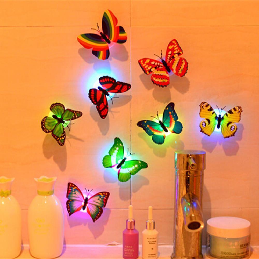 butterfly lights for wall