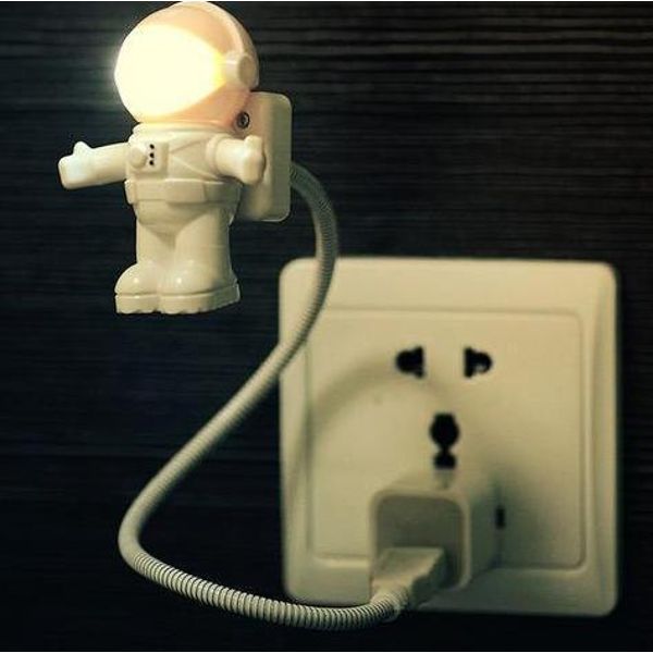 Space Man Portable Laptop Lamp