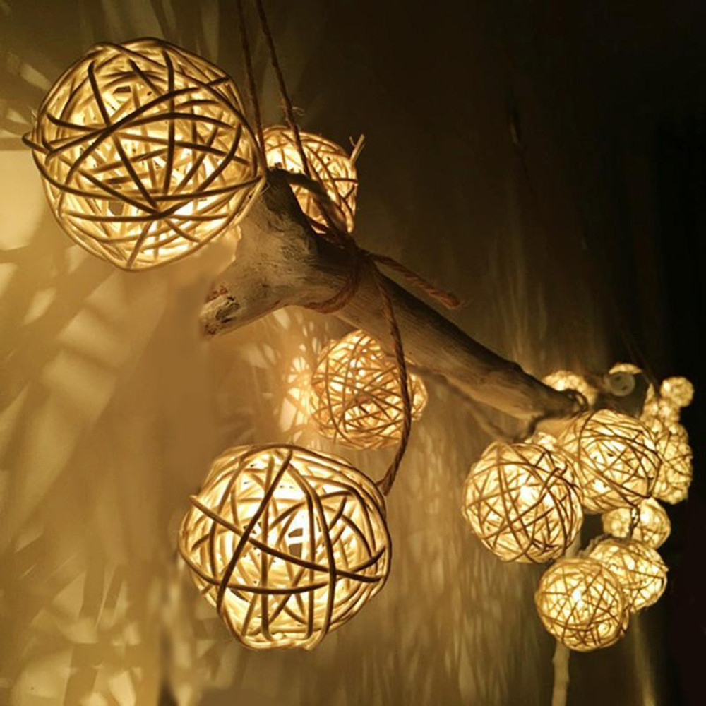 Gold Ball LED String 2