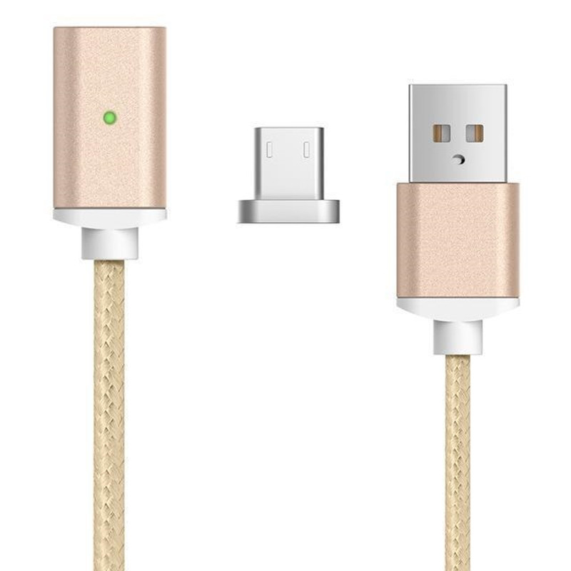 Magnetic Charger Cable Android-Gold
