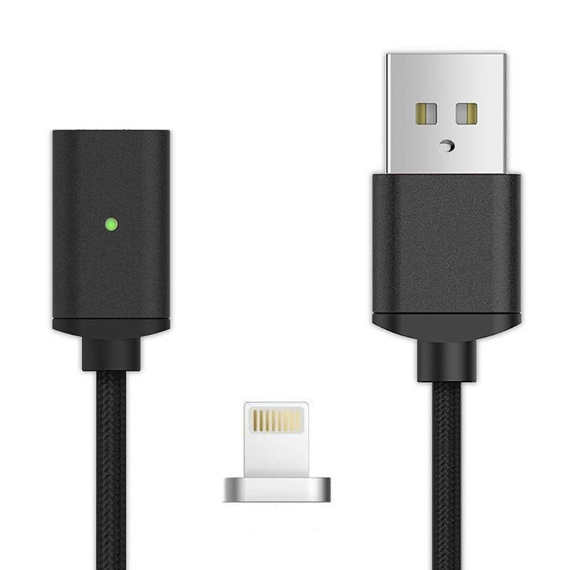 Magnetic Charger Cable IOS-Black