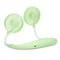Wearable Portable Neck Fan For Personal Cooling Green
