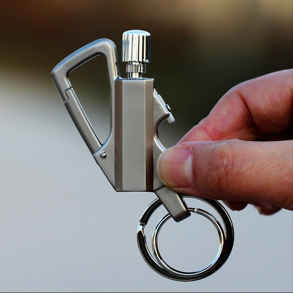 Keychain Flint Fire Starter and Bottle Opener