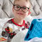 Durable and flexible kids blue light glasses