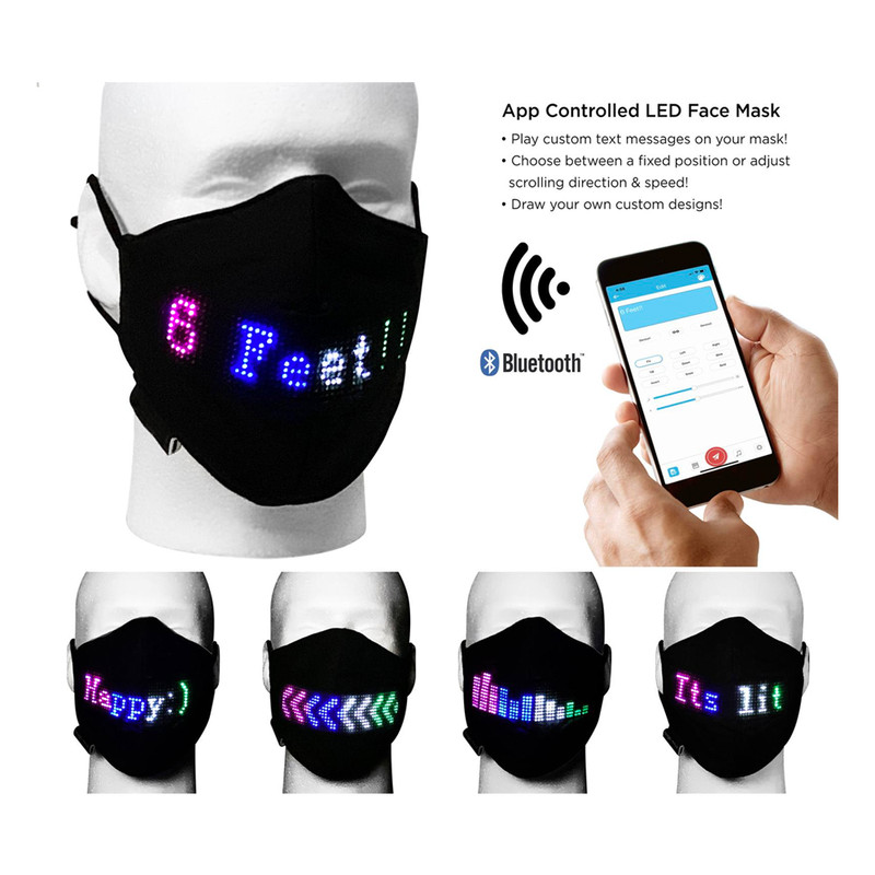 Personalized LED masks as unique gifts