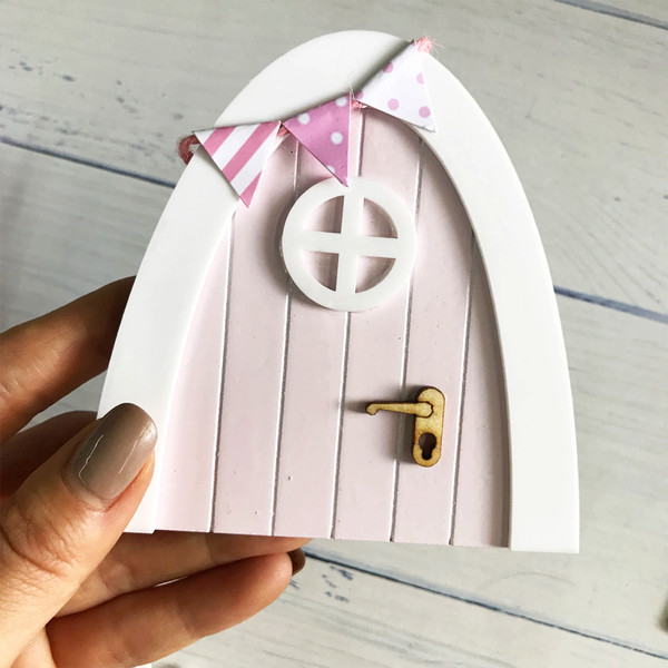 Arch Mini Fairy Door For Wall Toy Set