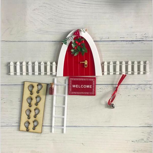 Arch Mini Fairy Door For Wall Toy Set