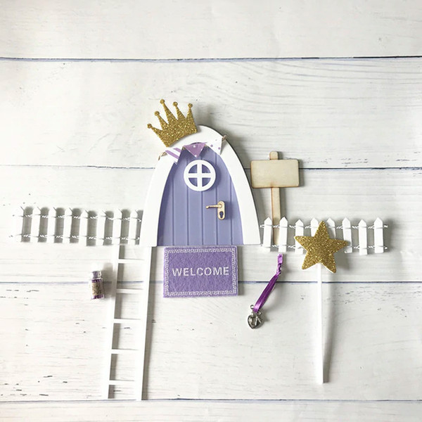 Arch Mini Fairy Door For Wall Toy Set