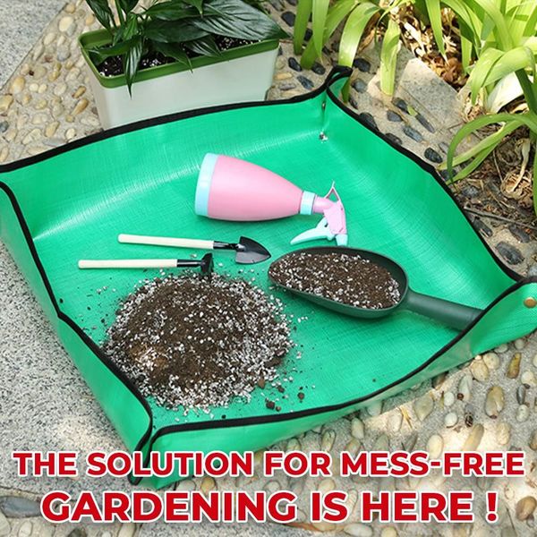 Mess-Free Foldable Gardening Mat