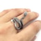 Metallic Adjustable Snake Ring 3