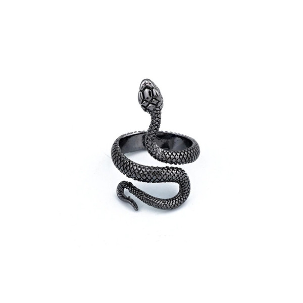 Metallic Adjustable Snake Ring