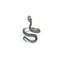 Metallic Adjustable Snake Ring