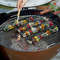 Non-stick Slim Kabob Grilling Baskets for Outdoor Grill 2