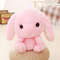Plush Bunny Backpack pink