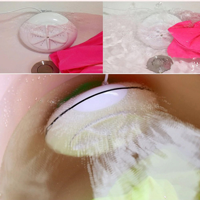Portable Mini Ultrasonic Turbine Washing Machine2