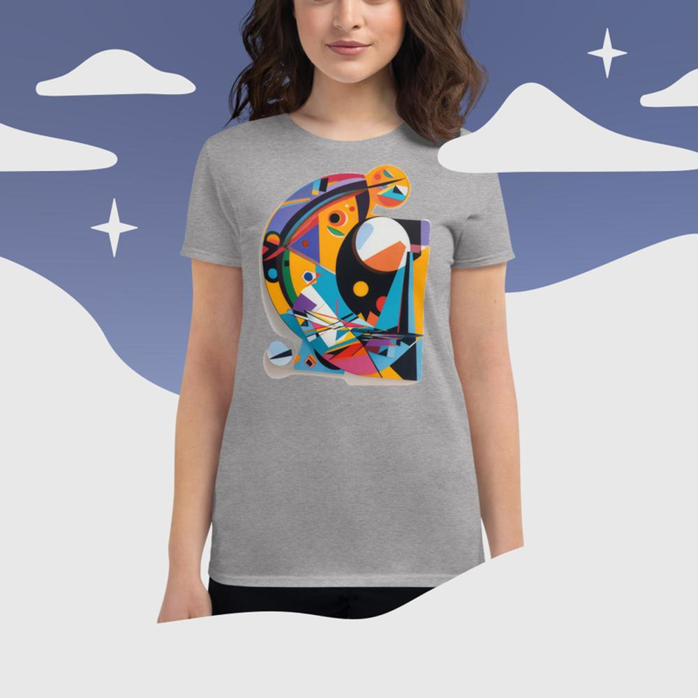 Kandinsky Women's short sleeve t-shirt