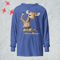 Beautiful giraffe dancing Hooded long-sleeve tee