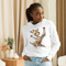 Giraffe Beautiful giraffe dancing Hooded long-sleeve tee