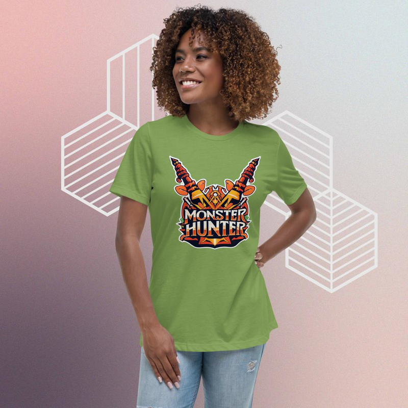 monsterhunter generations ultimate monsterhunterworld gaming monster ultimate hunter gamer monsterhuntercosplay Women's Relaxed T-Shirt