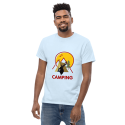 men's classic tee camping t shirt