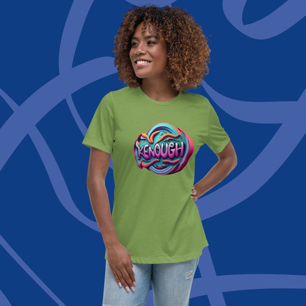 Kenough IAM KENOUGH retro kenough fashion Women's Relaxed T-Shirt