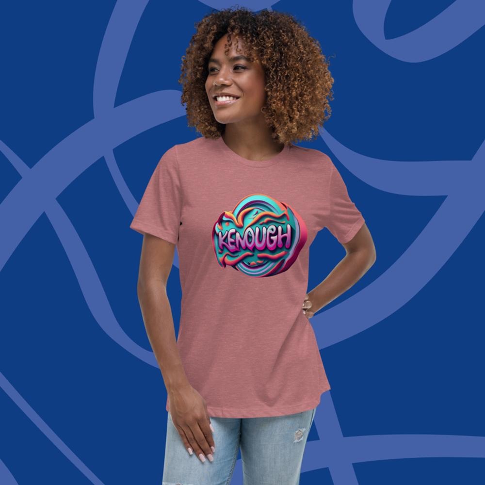 Kenough IAM KENOUGH retro kenough fashion Women's Relaxed T-Shirt