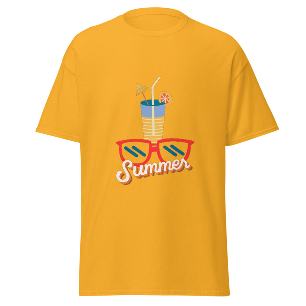 Men's classic tee Summer T Shirt , Summer Vibes , Beach Tshirt