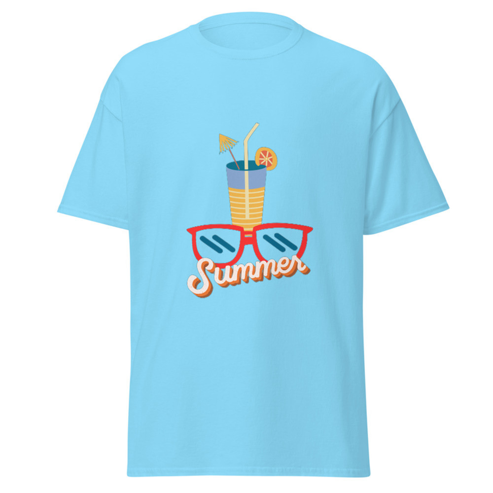 Men's classic tee Summer T Shirt , Summer Vibes , Beach Tshirt