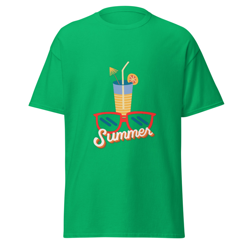 Men's classic tee Summer T Shirt , Summer Vibes , Beach Tshirt