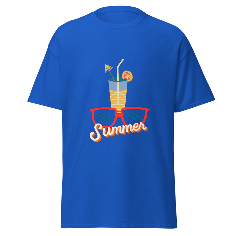 Men's classic tee Summer T Shirt , Summer Vibes , Beach Tshirt