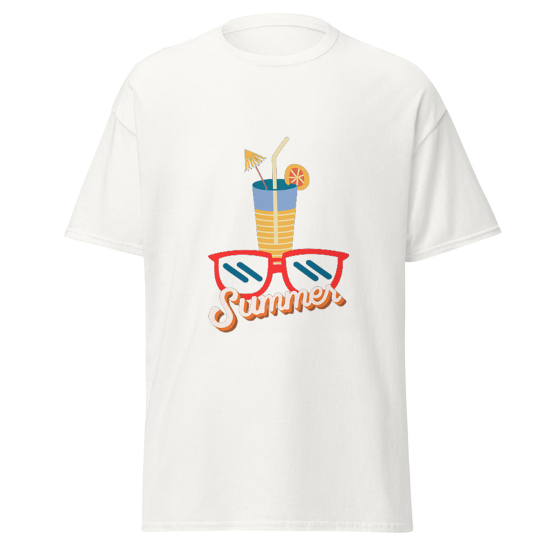 Men's classic tee Summer T Shirt , Summer Vibes , Beach Tshirt