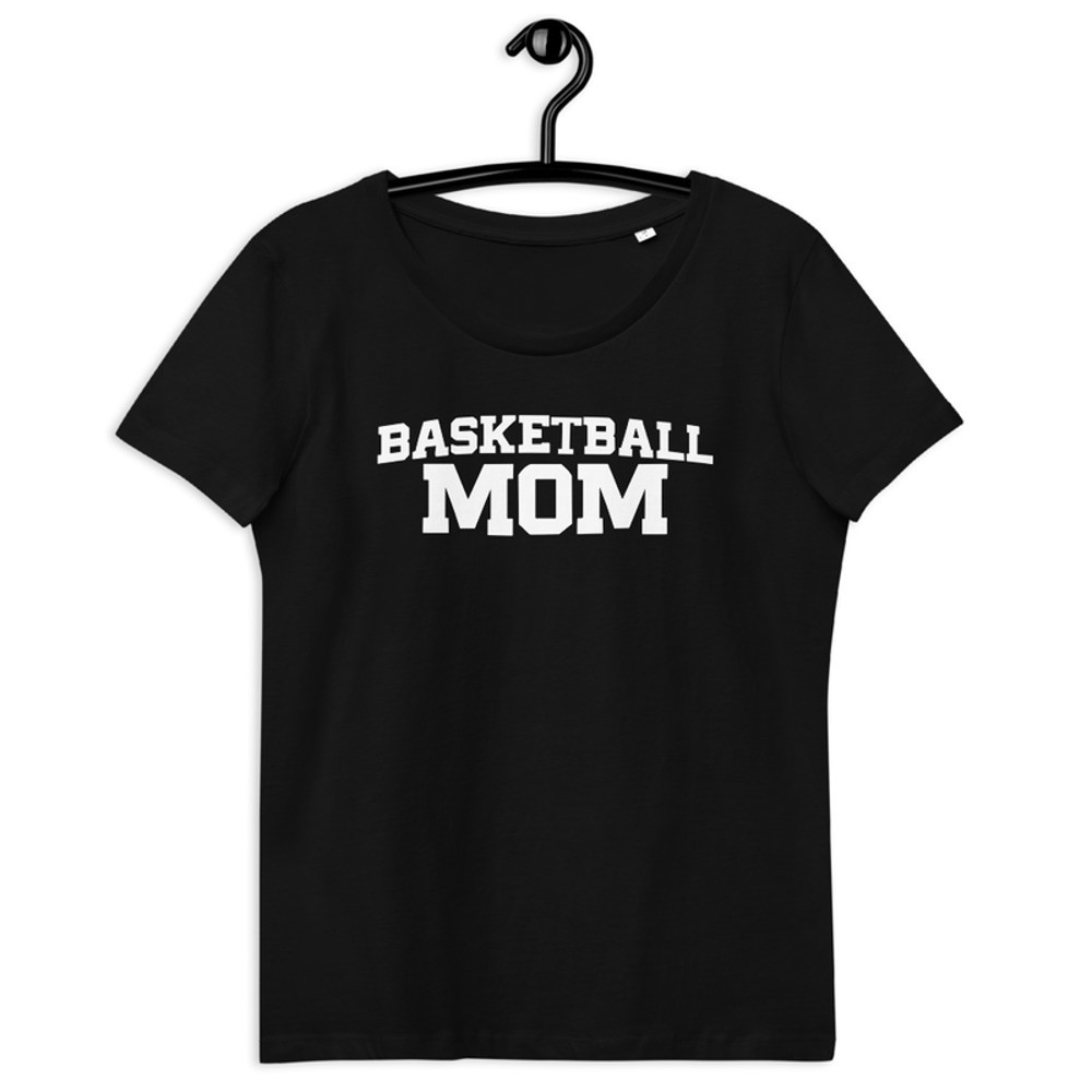 Basketball Mom Women's fitted eco tee