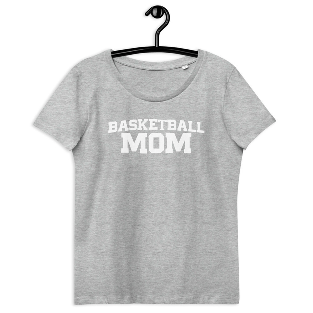 Basketball Mom Women's fitted eco tee
