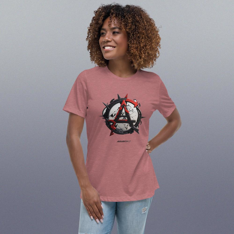 Anarchy anarchie Vector anarchy retro anarchie retro anarchy Анархия fashion lifestyle Women's Relaxed T-Shirt
