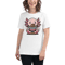 KAWAII AXOLOTL EATING RAMEN ANIME Women's Relaxed T-Shirt