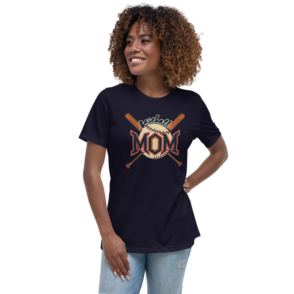 Baseball Mom Women's Relaxed T-Shirt
