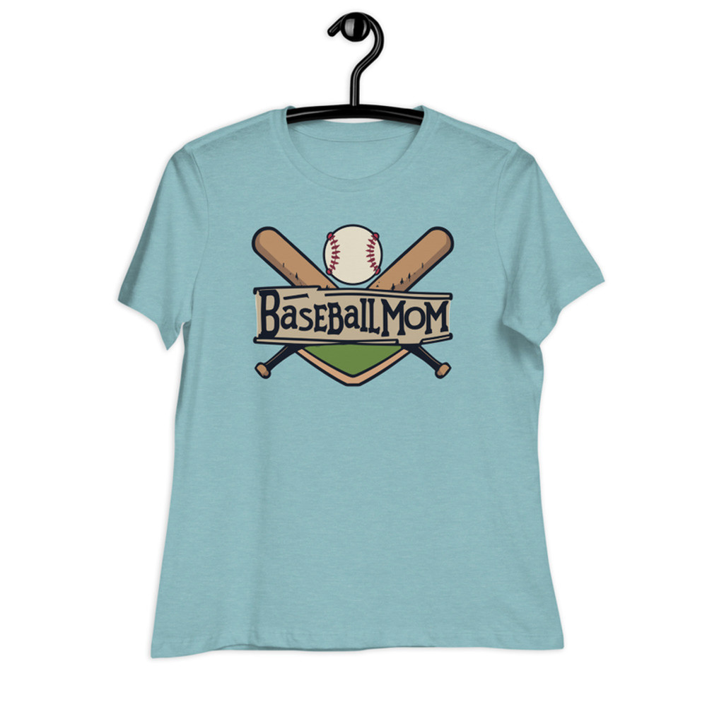 Baseball Mom Women's Relaxed T-Shirt