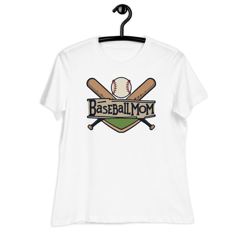 Baseball Mom Women's Relaxed T-Shirt
