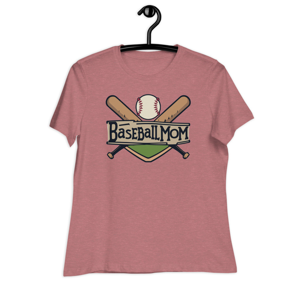 Baseball Mom Women's Relaxed T-Shirt