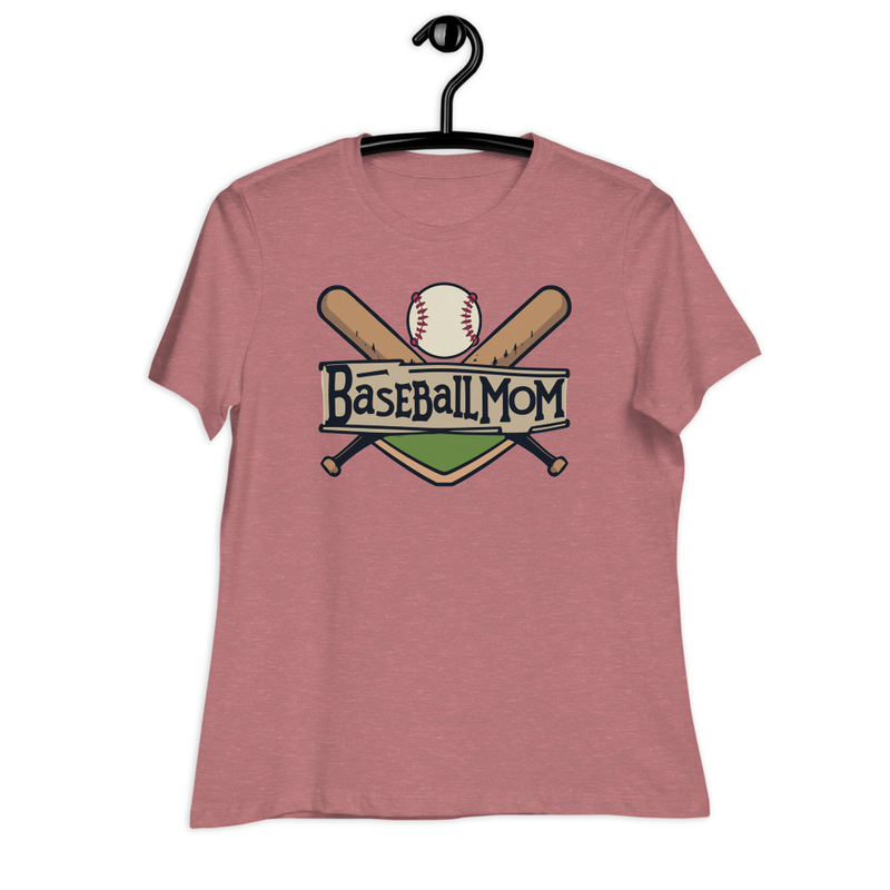 Baseball Mom Women's Relaxed T-Shirt
