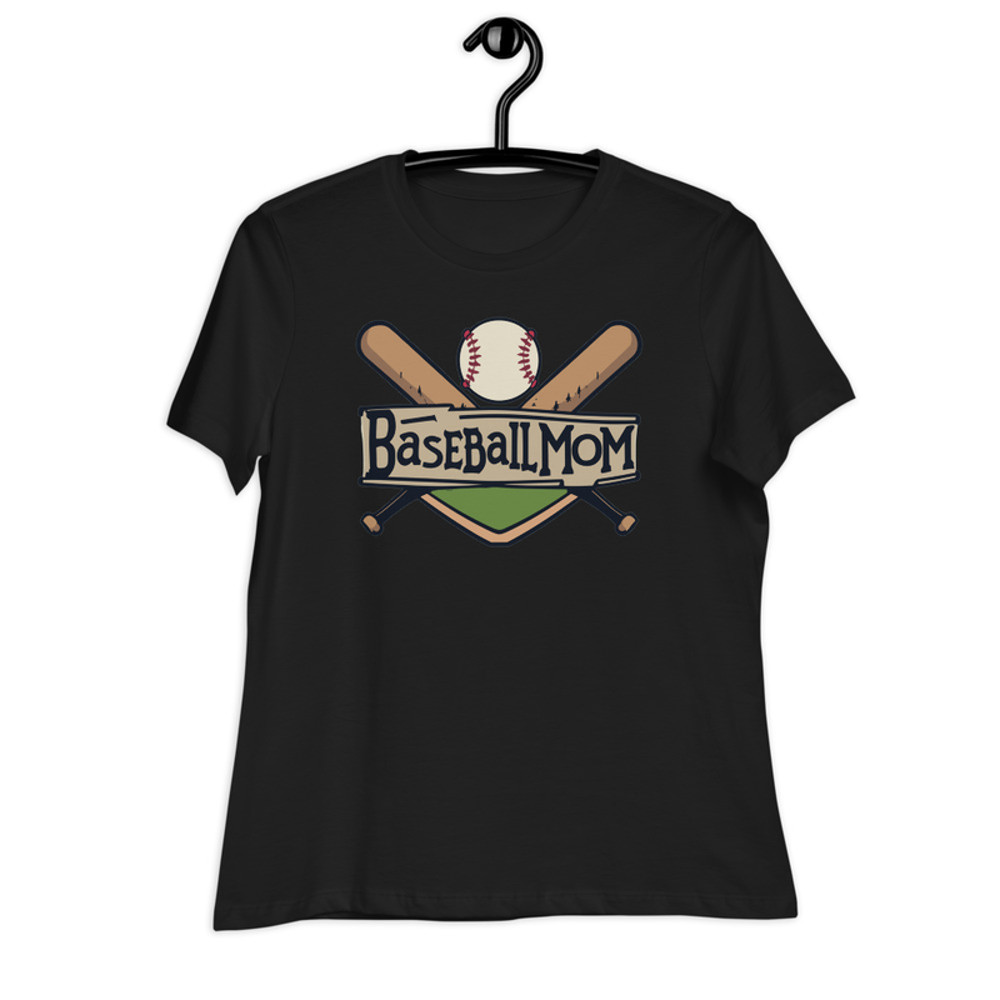 Baseball Mom Women's Relaxed T-Shirt