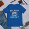 Eat Sleep Game Repeat Unisex t-shirt