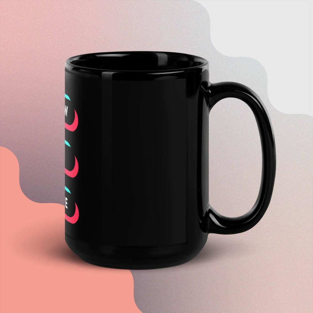 Black Glossy Mug