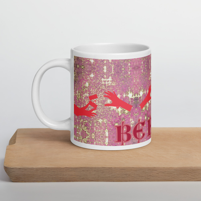 White Glossy Mug- Coffee Mug- Ceramic Mug- Gift Idea- Couples Mug