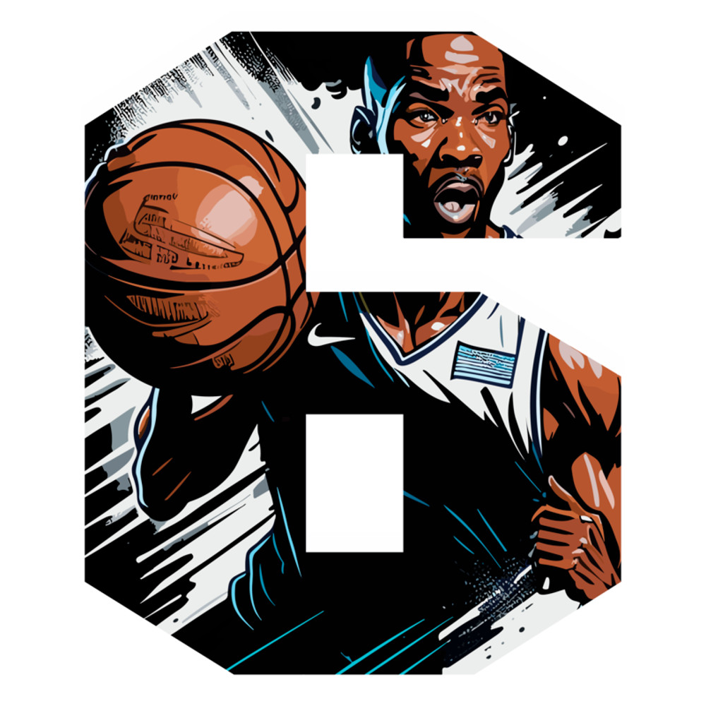 Basketball Nomber Six Men's classic tee