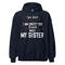Gildan Unisex Heavy Blend Hoodie - You think I am crazy You should meet my sister
