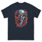 Mens Classic Tee Colorful Music Zombie DJ Art T-shirt Halloween Clothes Gift