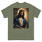 Mens Classic Tee Jesus with Crown Thorns Religious Art T-shirt Clothes Gift